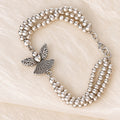 Angel heart bead bracelet