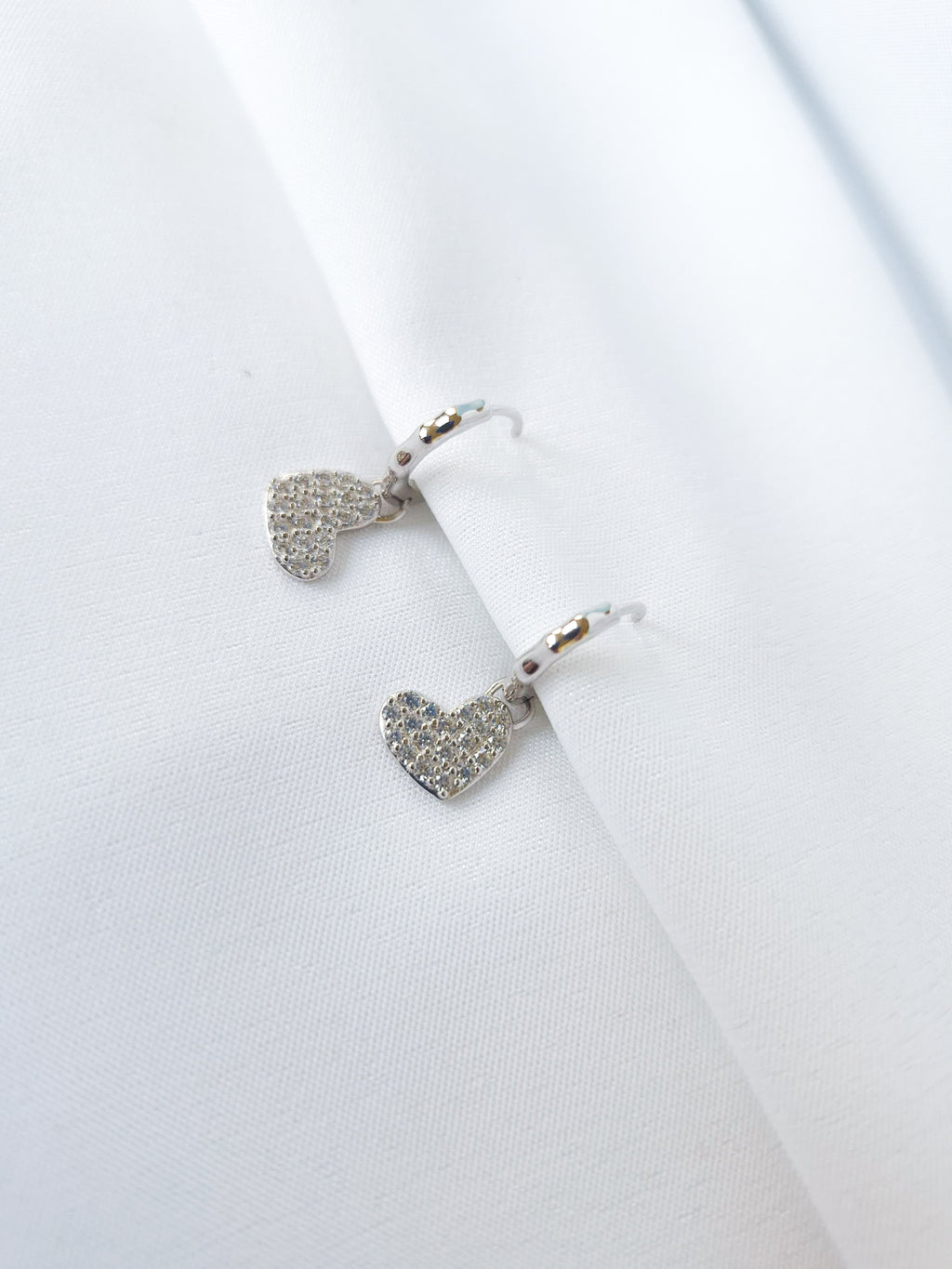 LOVE in motion hugguies earrings